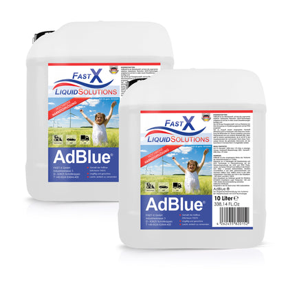 AdBlue 10 Liter Kanister mit Einfüllschlauch – Umweltfreundliche Lösung für saubere Emissionen