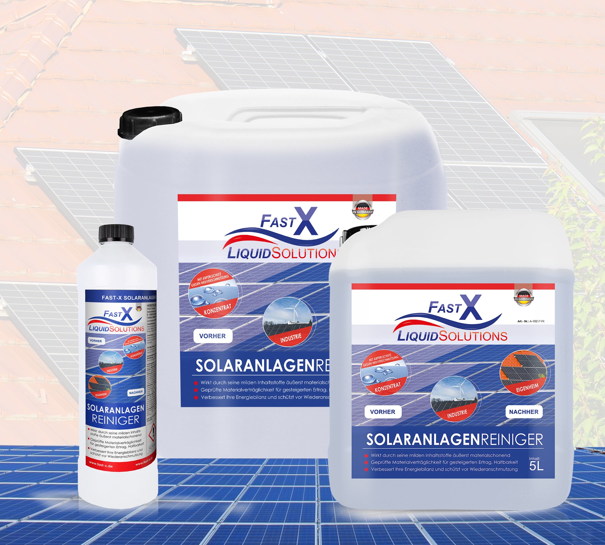 Solaranlagenreiniger Pro: Spezialreiniger für Photovoltaik & Solar
