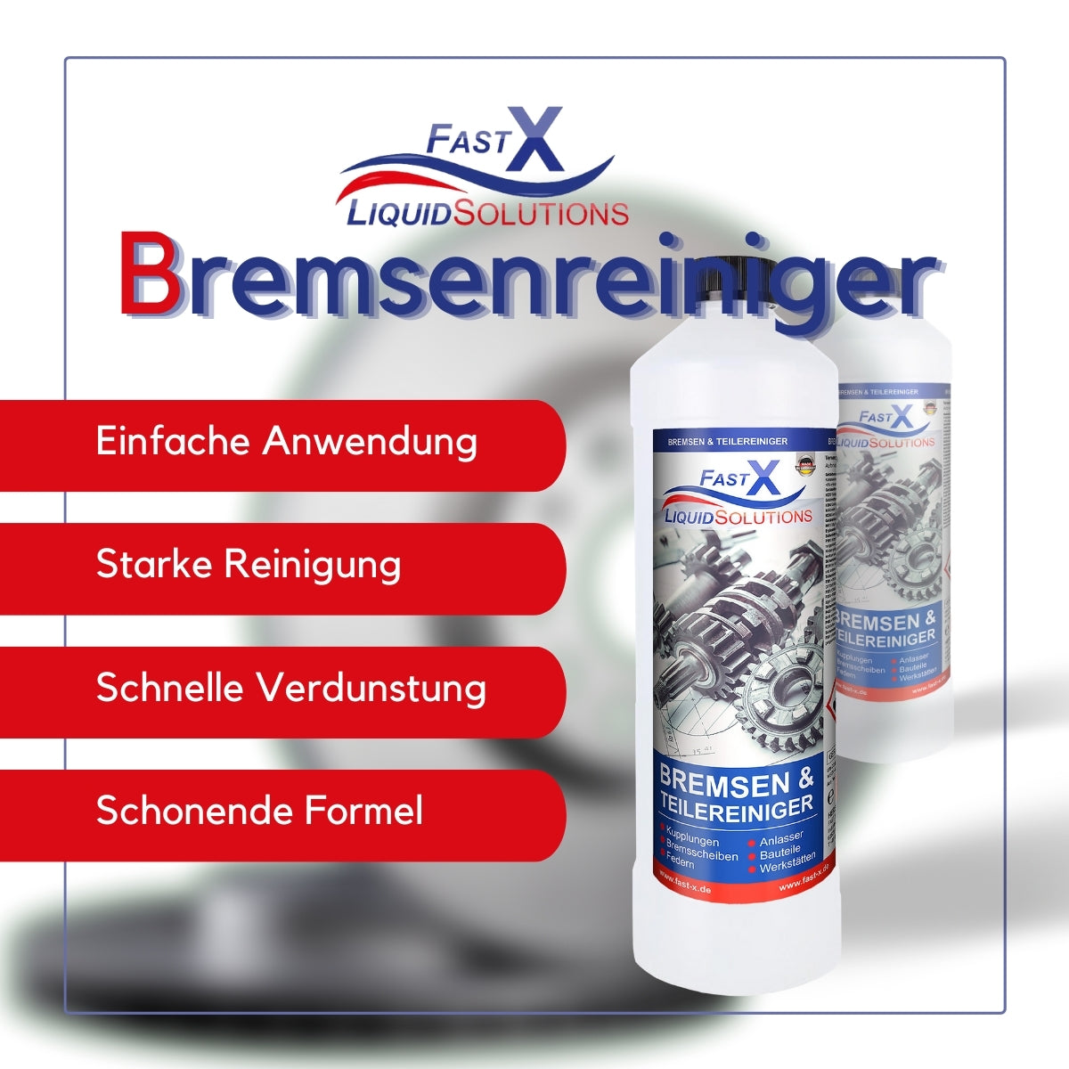 Bremsen- & Bauteilereiniger 1 Liter