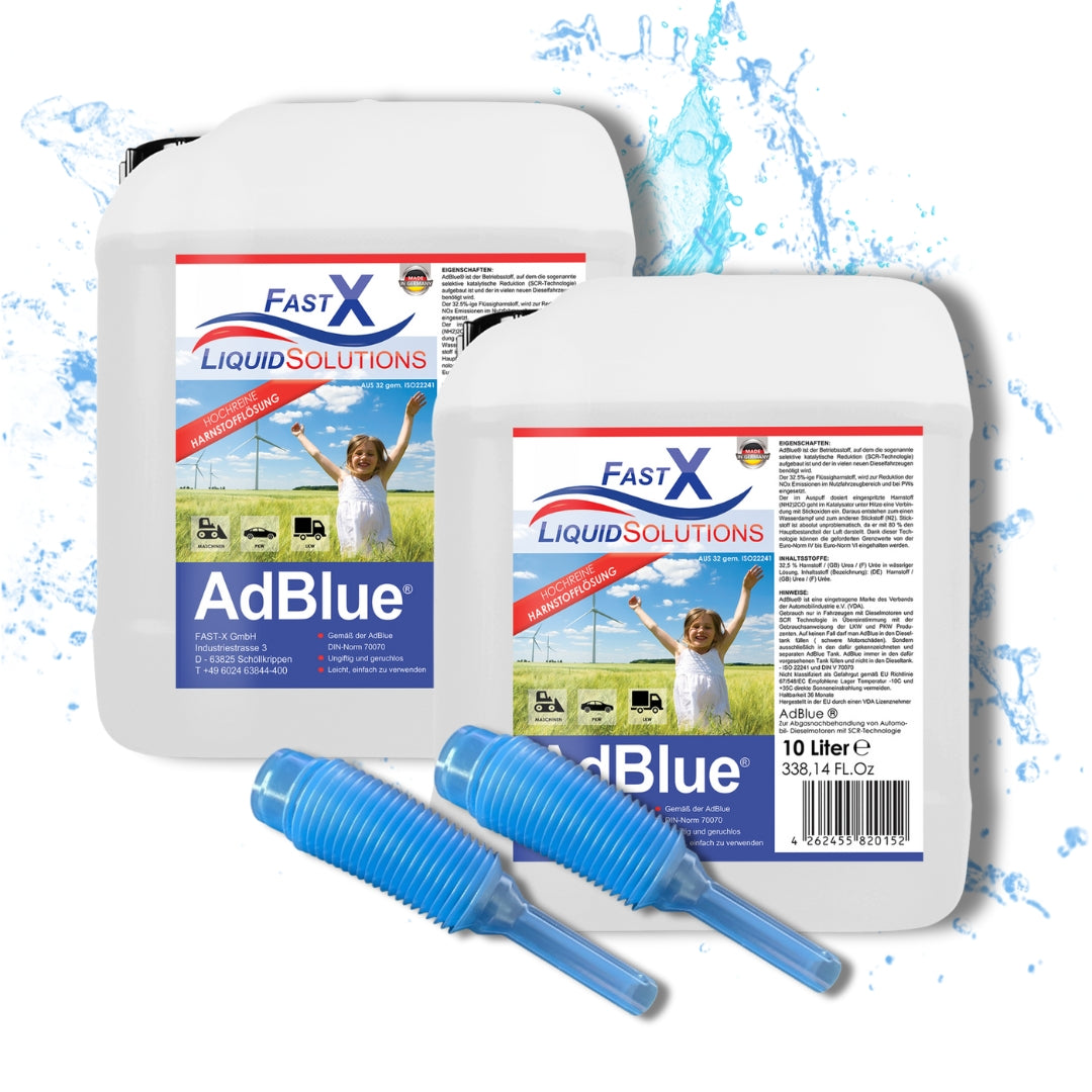 AdBlue 10 Liter Kanister mit Einfüllschlauch