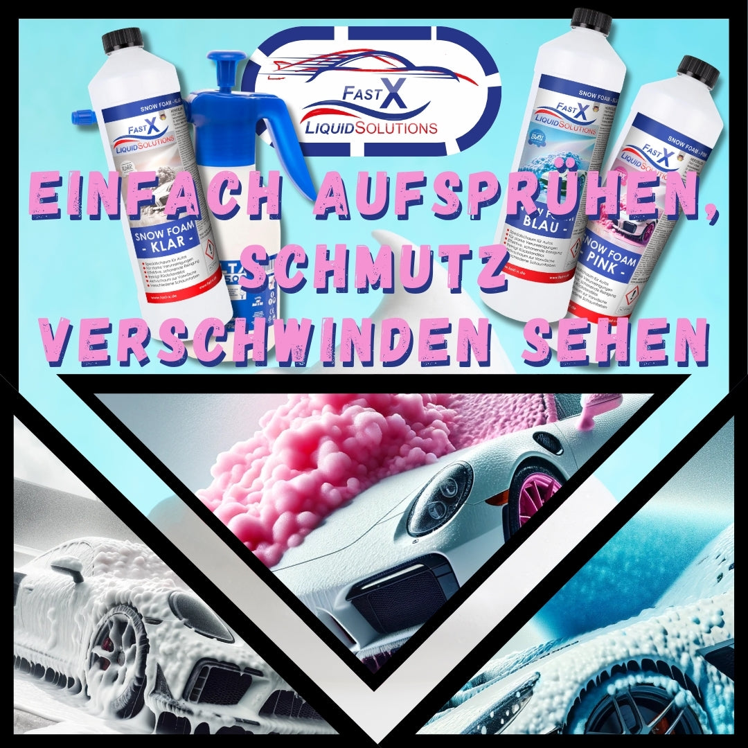 Snow Foam Auto-Reinigungsschaum Set mit Pump Sprüher